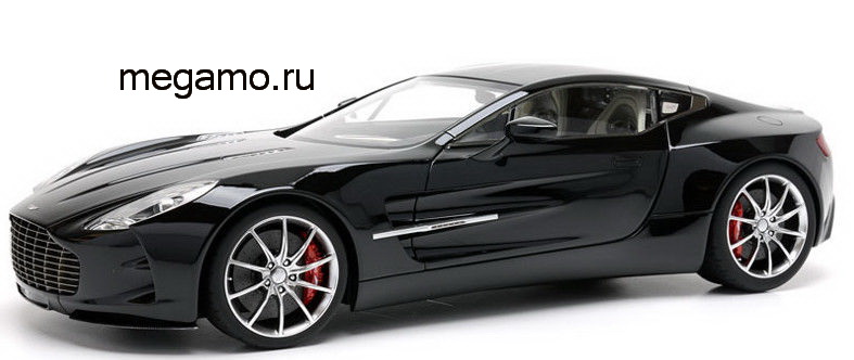 1/18 Frontiart Aston Martin One-77 Black Open & Close Ltd 77 pcs