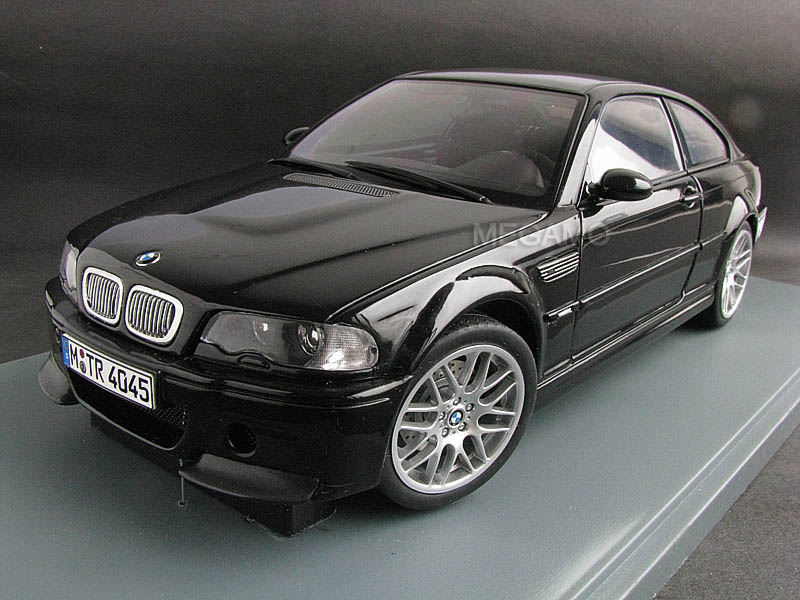 1/18 Autoart BMW e46 M3 CSL Black