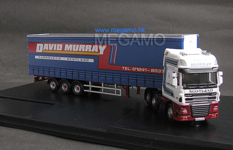 1/76 Oxford DAF truck containler trailer 