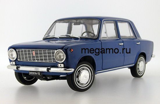 1/18 Fiat 124 1970 blue
