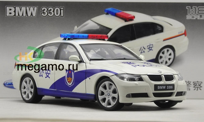 1/18 Welly BMW 330I Police Car