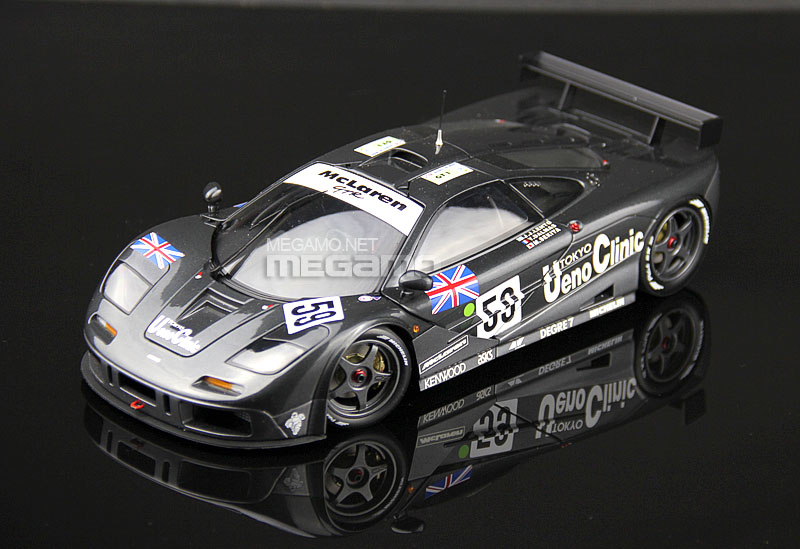 1/18 Minichamps McLaren F1 GTR #59 Black Grey Winners Le Mans 1995 BMW POWER
