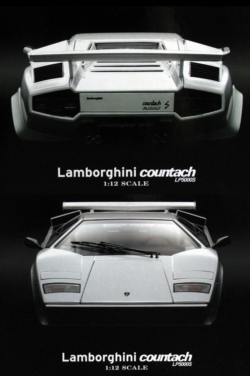 1/12 Kyosho Lamborghini Countach LP5000S White