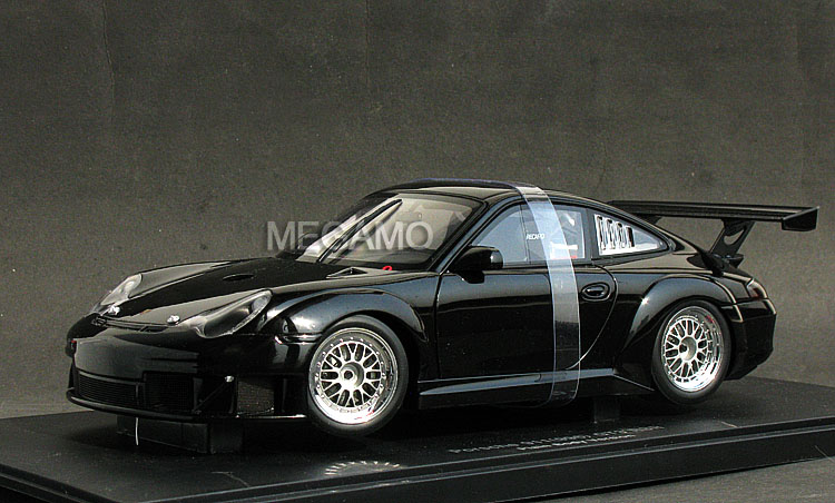 1/18 Autoart Porsche 911 996 GT3 RSR Plain Body Black
