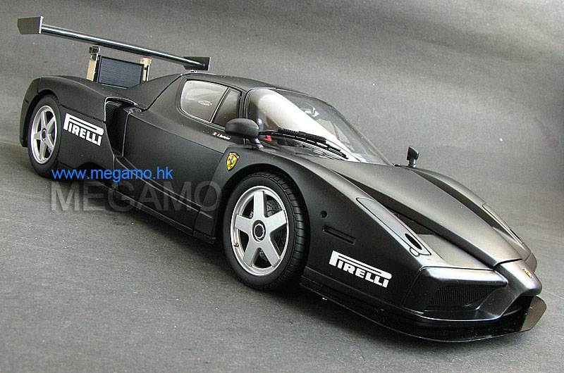 1/18 BBR Ferrari ENZO Test MONZA Special Ed w/ Bumper Lip Ltd 332 Matte Black