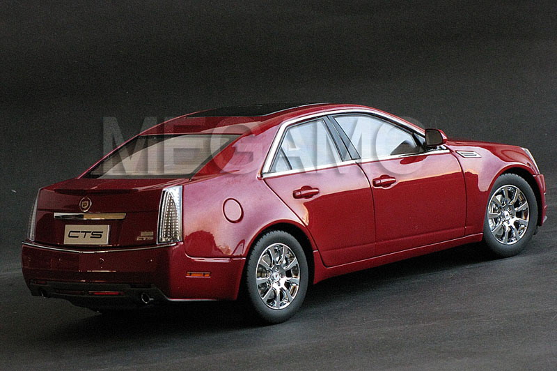 1/18 Cadillac CTS Red 2009 Dealer Ed
