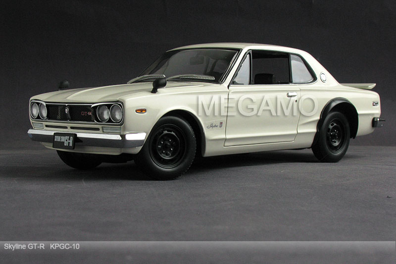 1/18 Kyosho Nissan Skyline GT-R GTR KPGC 10 White 1970