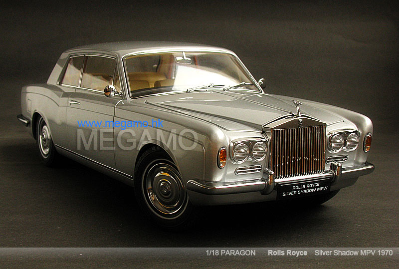1/18 Paragon Rolls Royce Silver Shadow MPW 2 Door Coupe