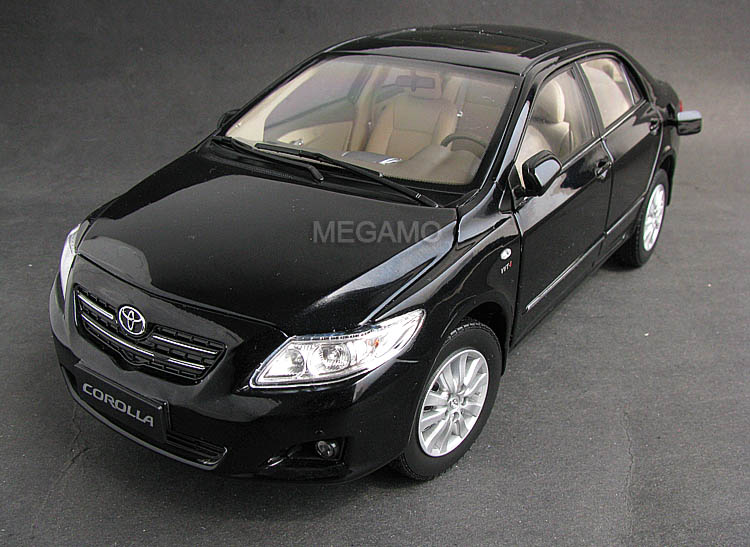 1/18 Toyota Corolla Black Dealer Ed