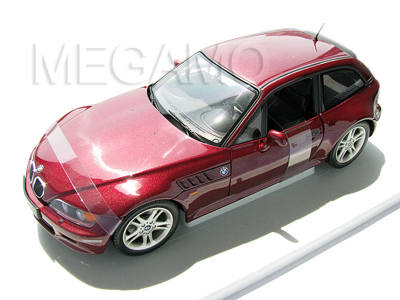 1/18 UT BMW e36-7 Z3 Coupe 2.8 1998 Wine Red