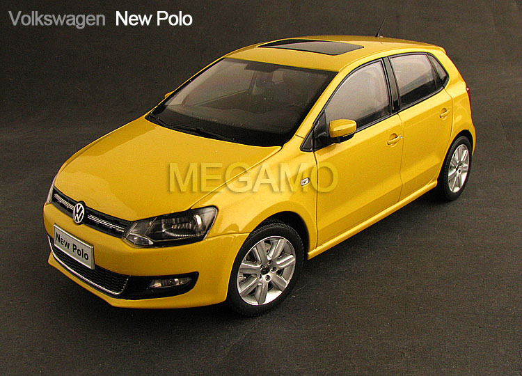 1/18 Volkswagen VW New Polo CN Dealer Yellow