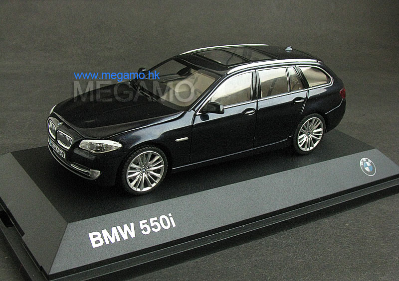 1/43 BMW Dealer 2011 F11 5er 525i 530i 535i Touring Wagon Dark Blue Schuco