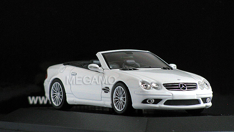 1/43 Minicahmps Mercedes-Benz SL55 SL 55 AMG White Limited 3024