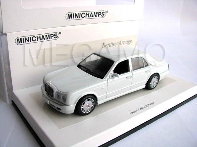 1/43 Minichamps Bentley Arnage white series limited 2008 Diecast model