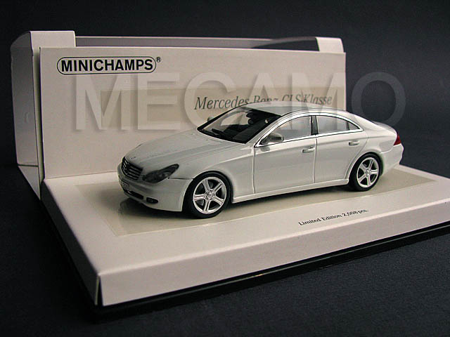 1/43 Minichamps Mercedes-Benz CLS white L.E 2008 pcs