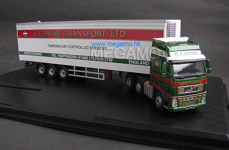 1/76 Oxford Volvo truck containler trailer 
