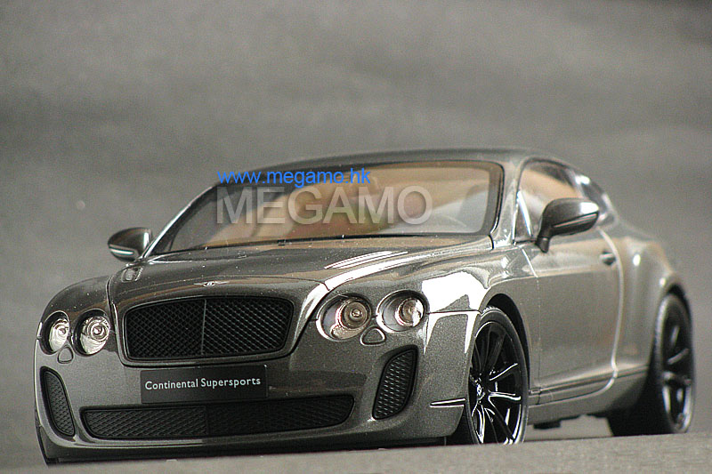 1/18 Bentley Continental Supersports Gray w/ Black wheel Welly