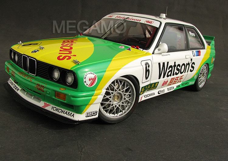 1/18 Autoart BMW e30 M3 Grand Prix Macau 1991 #6 Watson's