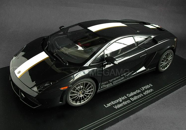 1/18 Autoart Lamborghini Gallardo LP550-2 Valentino Balboni Edition Black