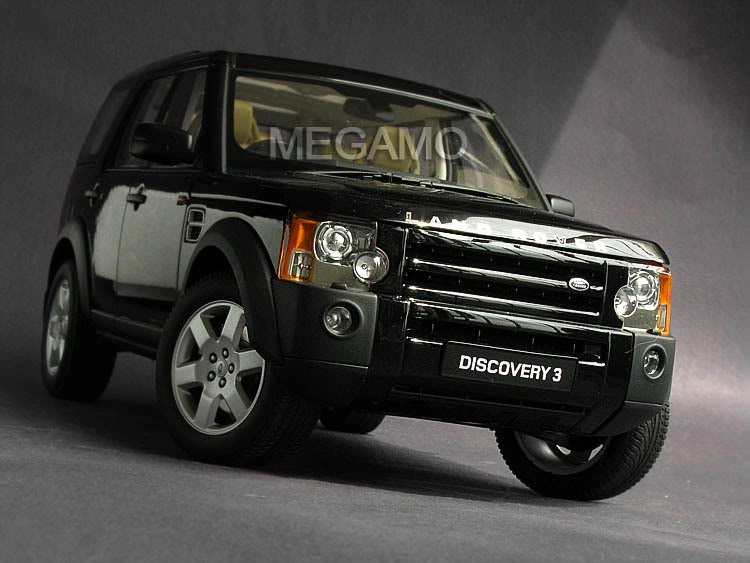 1/18 Autoart Land Rover Discovery 3 Black