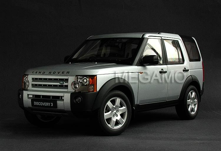 1/18 Autoart Land Rover Discovery 3 Silver