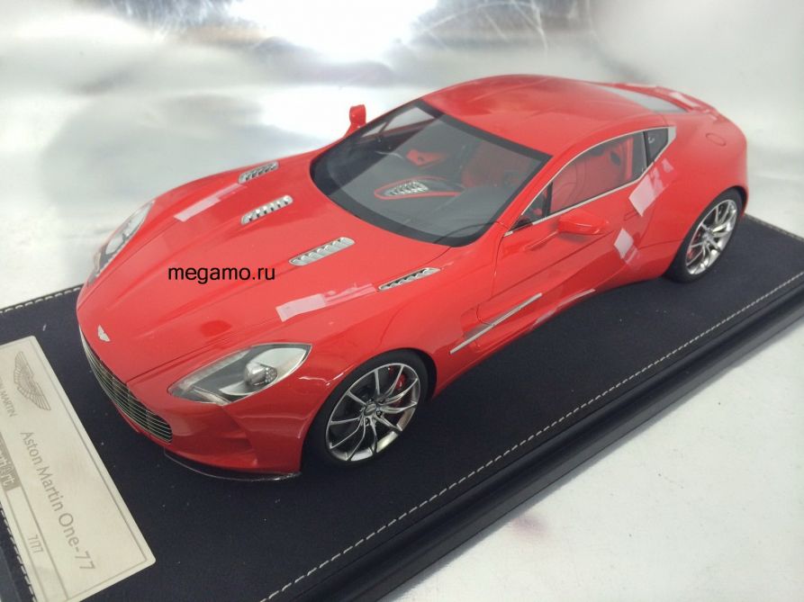 1/18 Frontiart Aston Martin One-77 Red Open & Close Resin