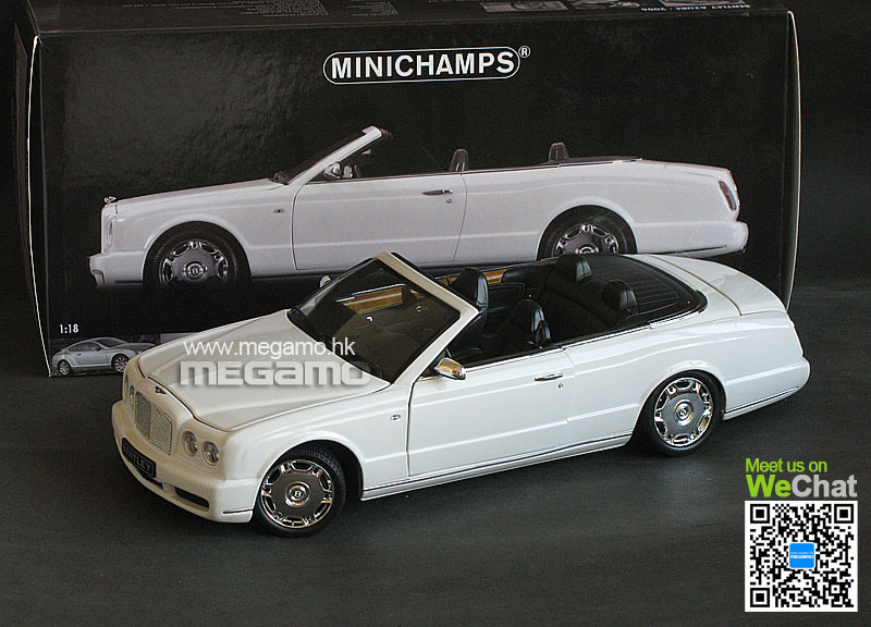 1/18 Minichamps Bentley Azure White