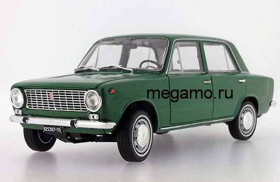 1/18 Fiat 124 1966 green