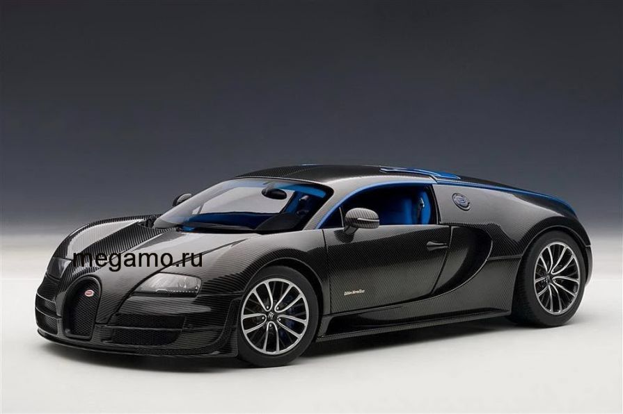 1/18 Autoart Bugatti Veyron Super Sport Edition Merveilleux Black