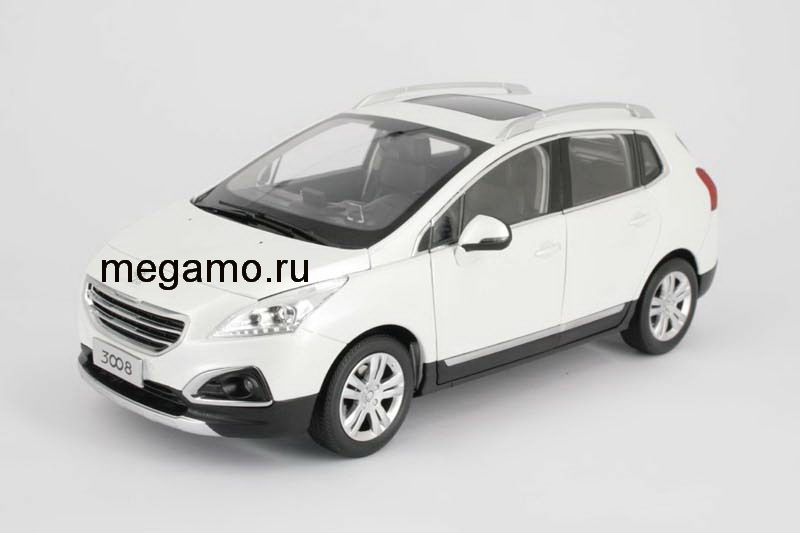 1/18 PEUGEOT 3008 CITY SUV 2012 WHITE