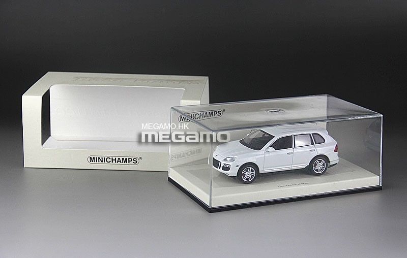 1/43 Minichamps White Series Porsche CAYENNE Turbo old version Free Shipping