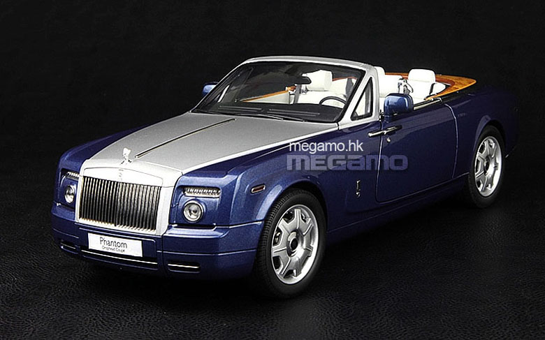 1/18 Kyosho Rolls-Royce Phantom Drophead Coupe Metropolitan Blue