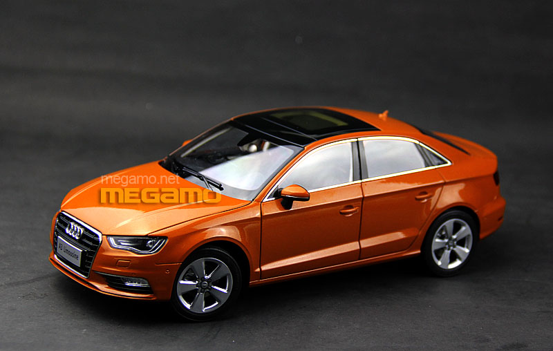 1/18 All New 2014 Audi A3 Limo Sedan Orange FAW Dealer