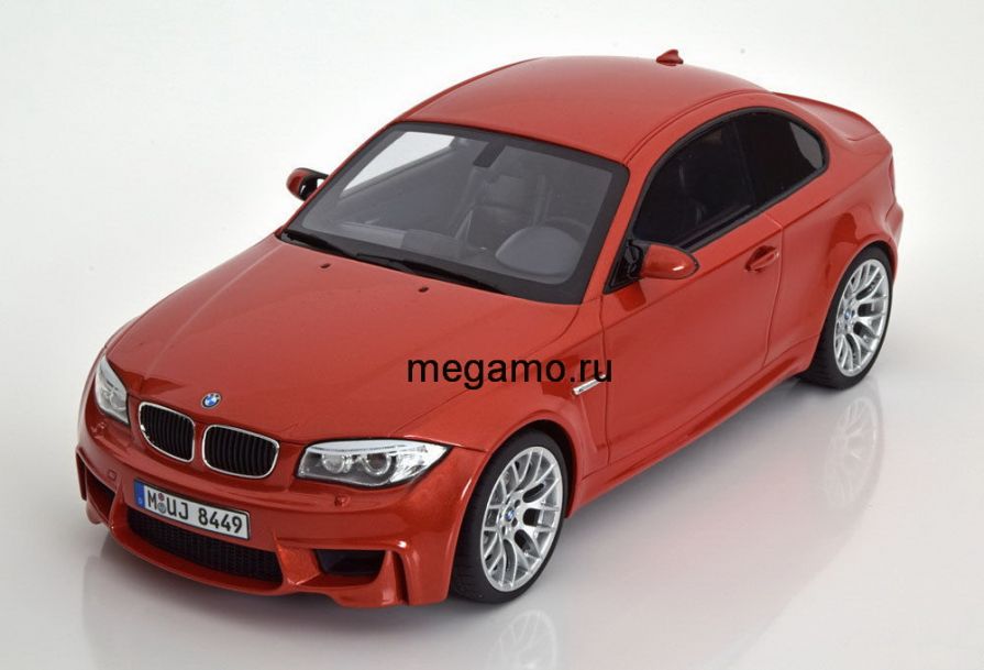 1/18 GT Spirit BMW 1series M Coupe E82 2011 orange-metallic