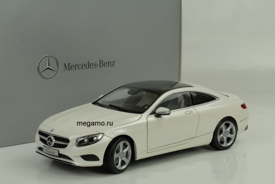 1/18 Norev Mercedes S-Class C217 Coupe 2014 white