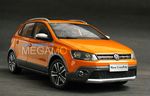 1/18 VW Volkswagen New Cross Polo Orange 2012 CN Dealer Ed Free